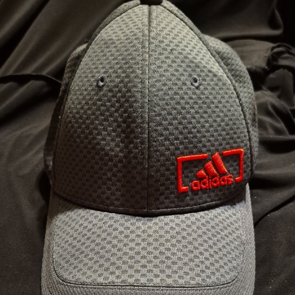 Adidas Gray and Red Men's Cap